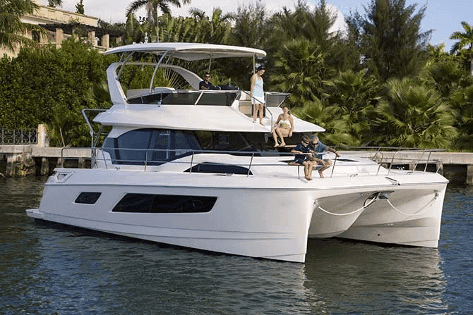 A party-sized catamaran from Granville Island